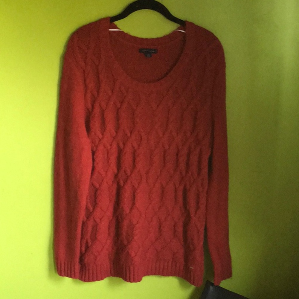 Tommy Hilfiger Red Sweater Size L
